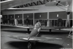 Il SAI SS4 esposto al salone internazionale dell'aeronautica di Milano nel 1937